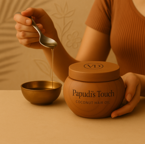 Papudi’s Touch Coconut Hair Oil