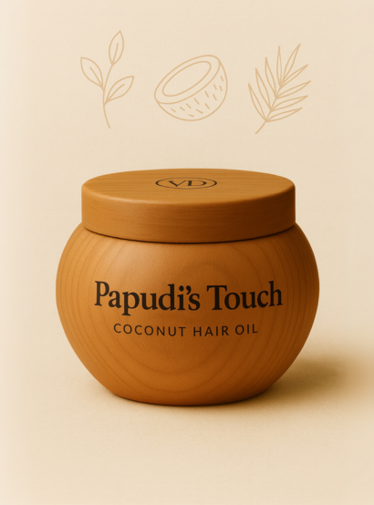 Papudi’s Touch Coconut Hair Oil