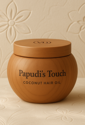 Papudi’s Touch Coconut Hair Oil